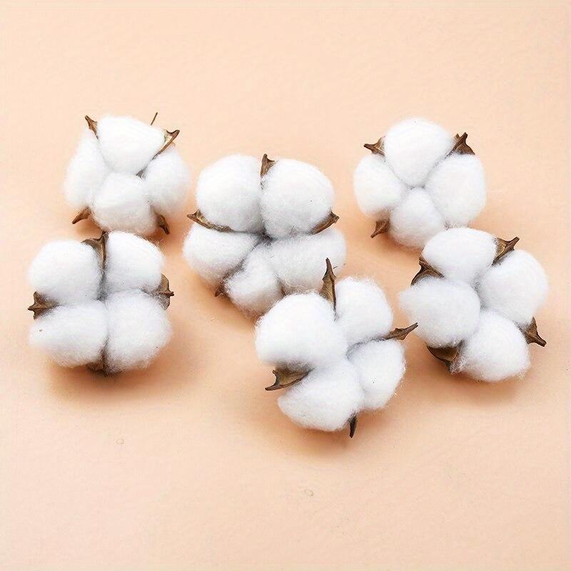 10 Peças de Algodão Branco par - Florist Wreath Supply avaliação e preço